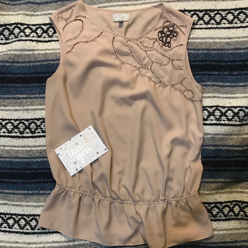 The Limited - Pink Cream Blouse